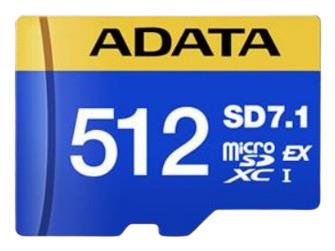 Atminties kortelė ADATA Micro SDXC 512GB SD7.1