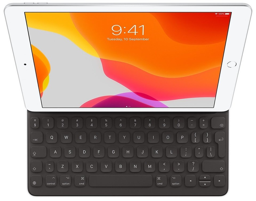 APPLE SMART KEYBOARD DĖKLAS iPad Pro 12.9" MJYR2ZA/A PILKAS ORIGINALUS UŽKLIJUOTAS