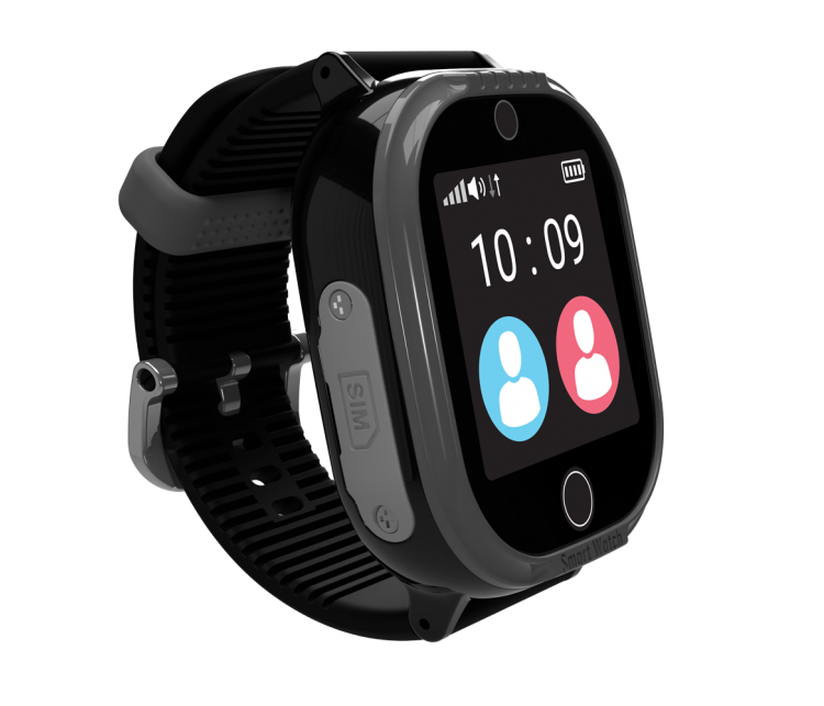 [OUTLET] MyKi Watch 4 Lite juodas su Guminis dirželis juodas Būklė AB