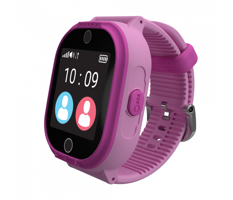 [OUTLET] MyKi Watch 4 Lite rožinis su Guminis dirželis rožinis Būklė AB strap