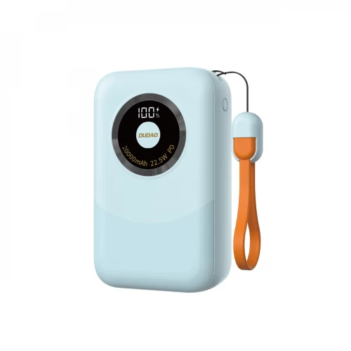Išorinė baterija Dudao K21Pro Mini mėlyna 20000mAh 22.5W (PD / QC3.0)