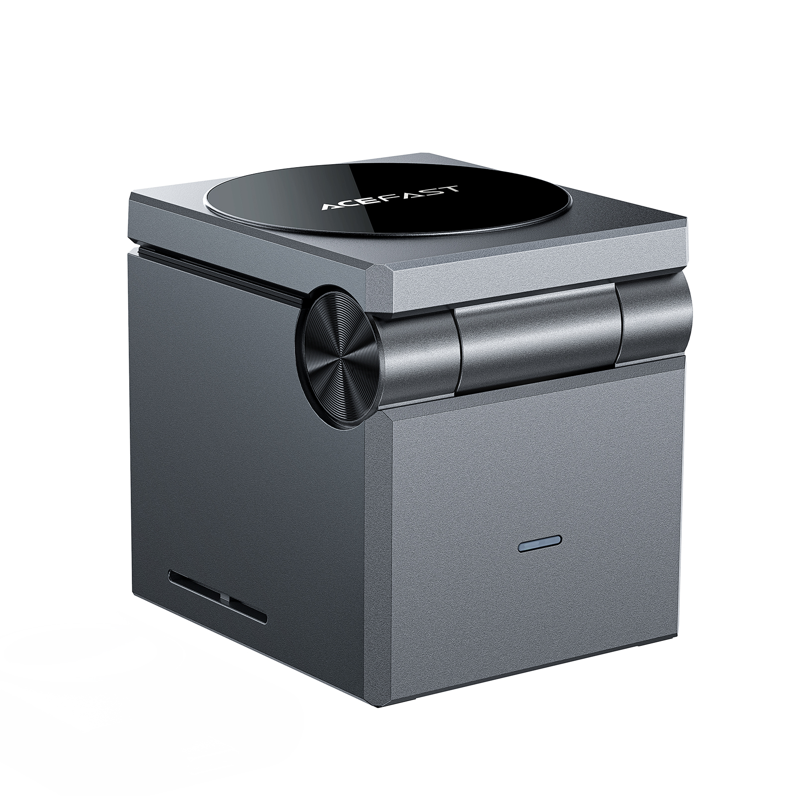 Acefast E18 Rubiko kubo 3 viename indukcinis įkroviklis - juodas