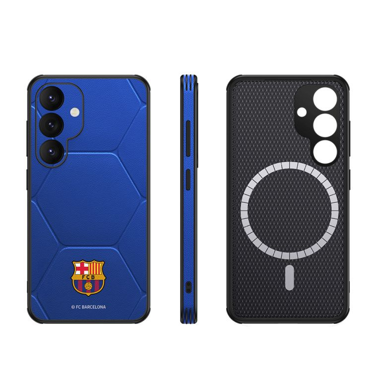 FC Barcelona dėklas Samsung Galaxy S25 magnetinis dėklas MagSafe OCFCBMCS25SE SE