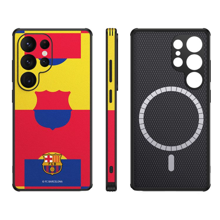 FC Barcelona dėklas Samsung Galaxy S25 Ultra magnetinis dėklas MagSafe OCFCBMCS25UMF MF