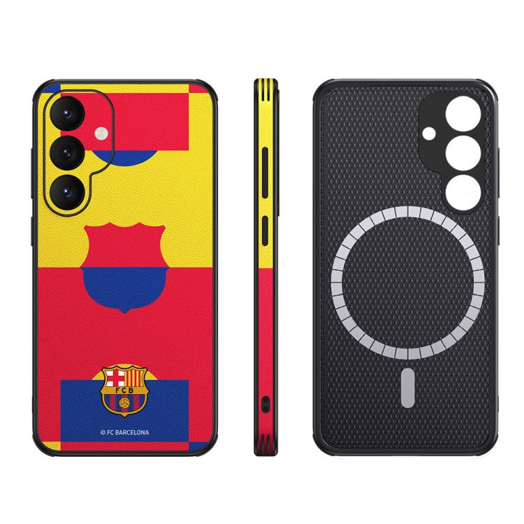 FC Barcelona dėklas Samsung Galaxy S25 Plus magnetinis dėklas MagSafe OCFCBMCS25PMF MF