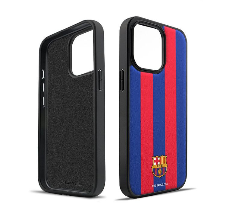 FC Barcelona dėklas iPhone 15 magnetinis dėklas MagSafe OCFCBMCIP15BG BG
