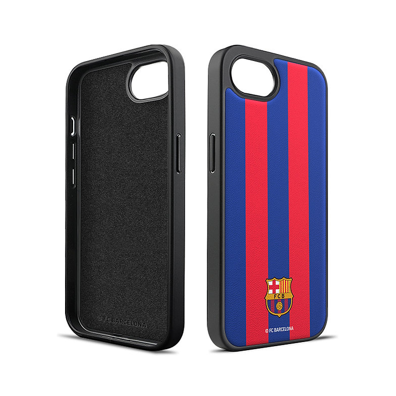 FC Barcelona dėklas iPhone 16E magnetinis dėklas MagSafe OCFCBMCIP16EBG BG