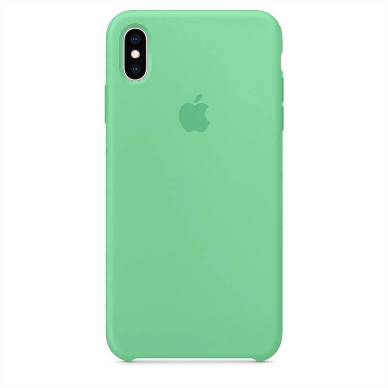 APPLE MVF82ZM / A silikoninis dėklas IPHONE XS MAX SPEARMINT originali plomba