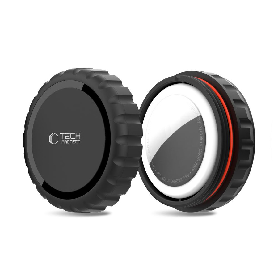 TECH-PROTECT 3M POUCH APPLE AIRTAG 1 / 2 juodas