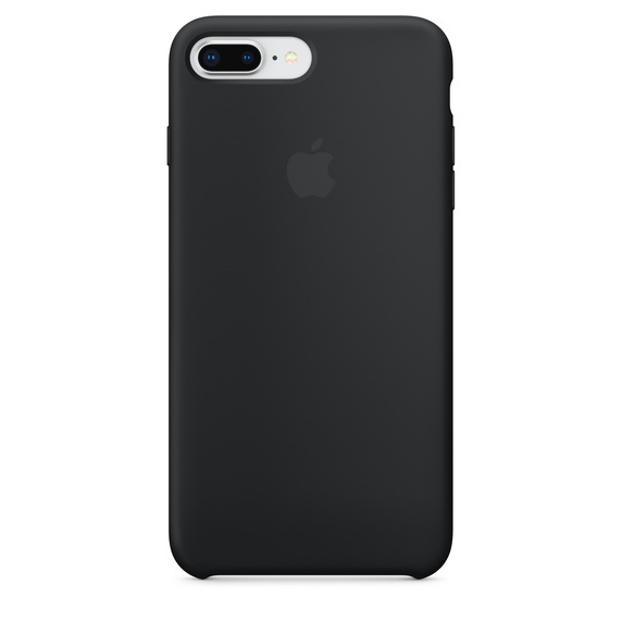 APPLE silikoninis dėklas MQGW2ZM/A IPHONE 7/8 PLUS BLACK originali plomba
