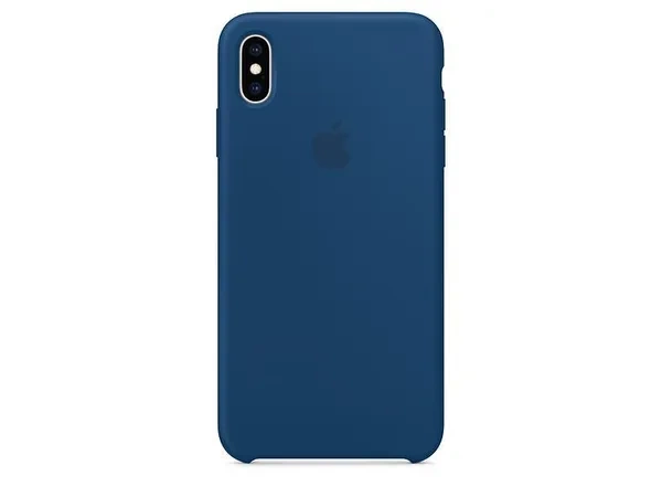 APPLE MTFE2ZM / A silikoninis dėklas IPHONE XS MAX BLUE HORIZON originali plomba