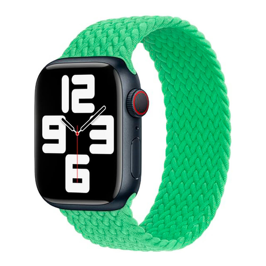 APPLE STRAP APPLE WATCH 3K435ZM/A pinta Solo Loop apyrankė 40/41/42MM SIZE 3 BRIGHT GREEN originali plomba