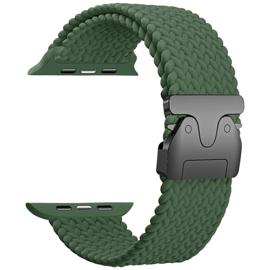 Beline Woven Nylon Parachute dirželis Apple Watch 38/40/41mm alyvinis