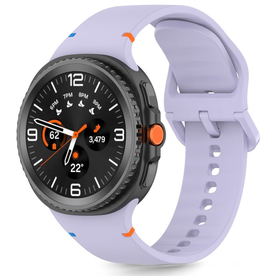 TECH-PROTECT SILICONE SAMSUNG GALAXY WATCH 8 / CLASSIC (40 / 44 / 46 MM) ELEGANTIŠKAS VIOLETINIS