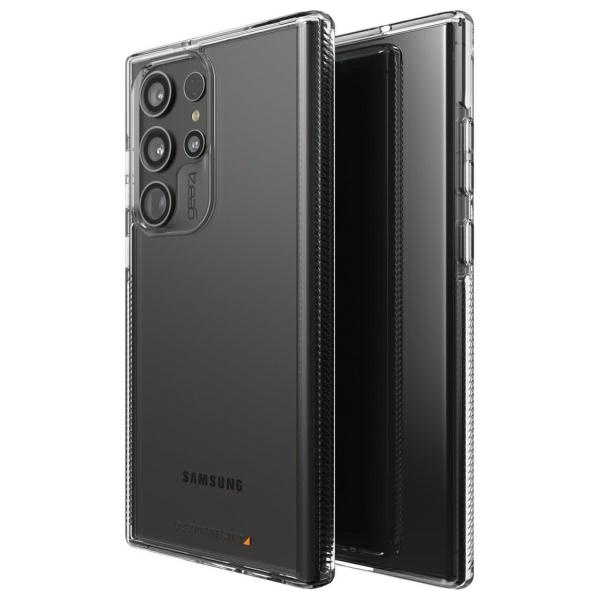 Dėklas Gear4 D3O Crystal Palace Samsung Galaxy S23 Ultra skaidrus