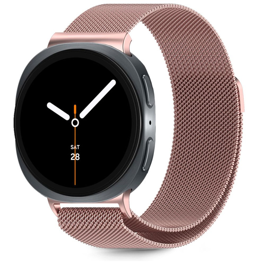 TECH-PROTECT MILANESEBAND SAMSUNG GALAXY WATCH 8 / CLASSIC (40 / 44 / 46 MM) ROŽINIS AUKSINIS