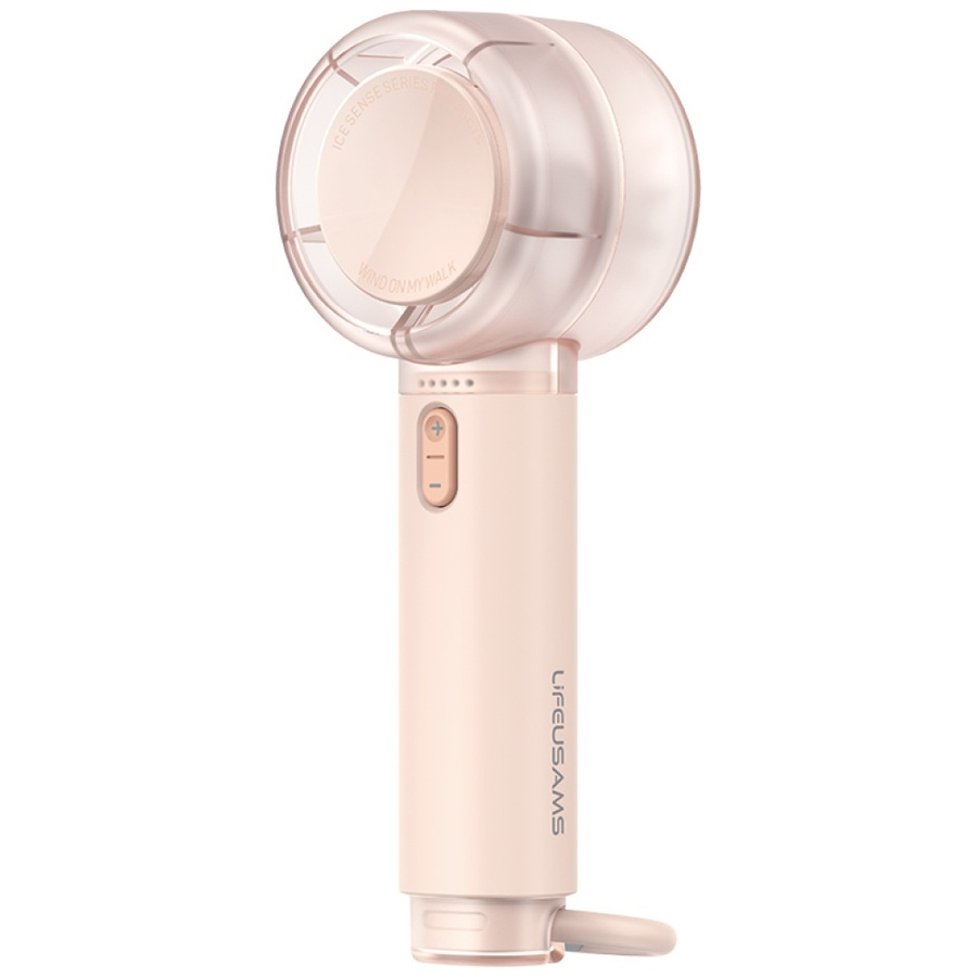 Rankinis ventiliatorius USAMS LiFE LU01 rožinis