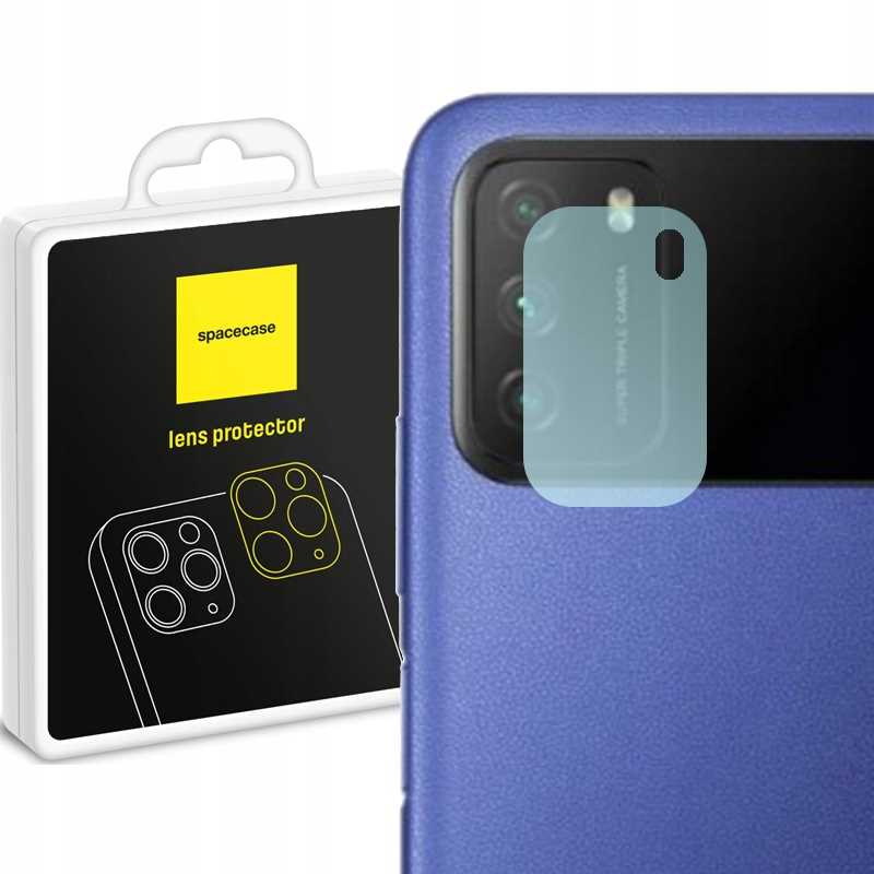 Spacecase kameros stiklas Camera Glass Poco M3