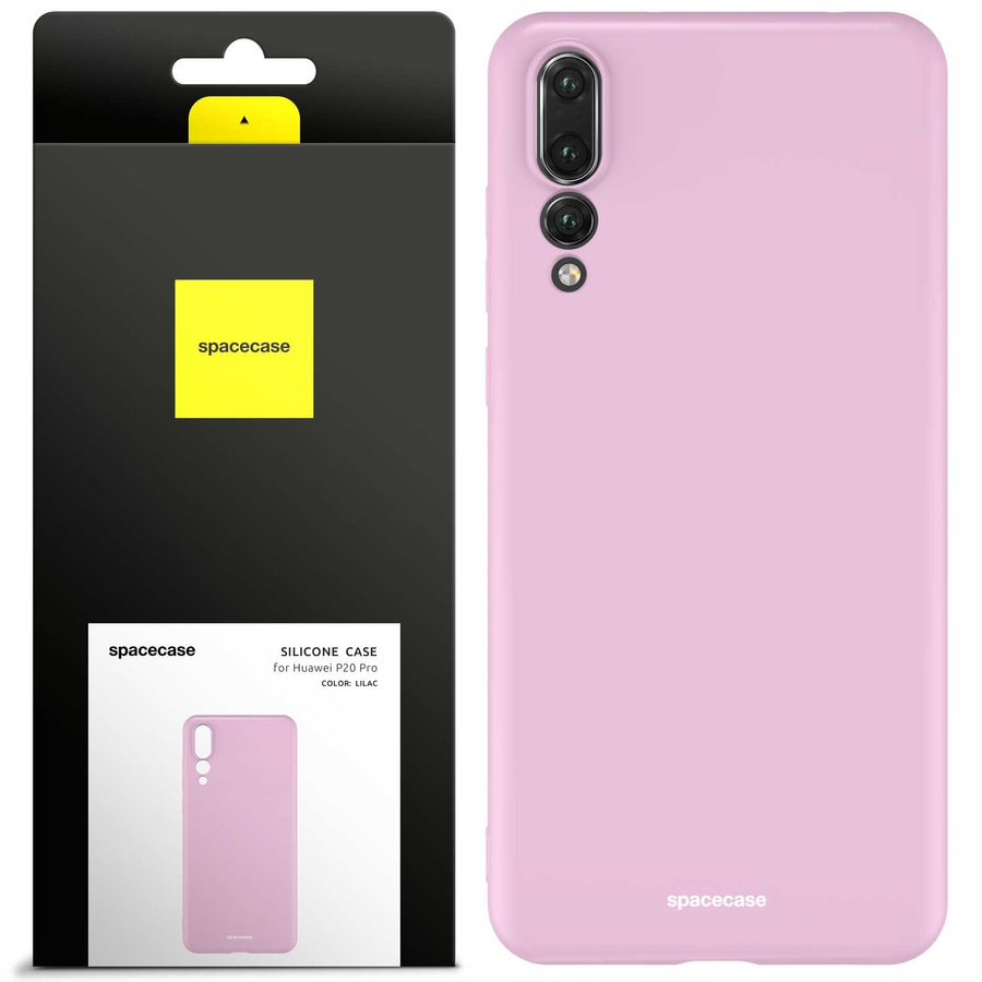 Spacecase silikoninis dėklas Huawei P20 Pro alyvinė