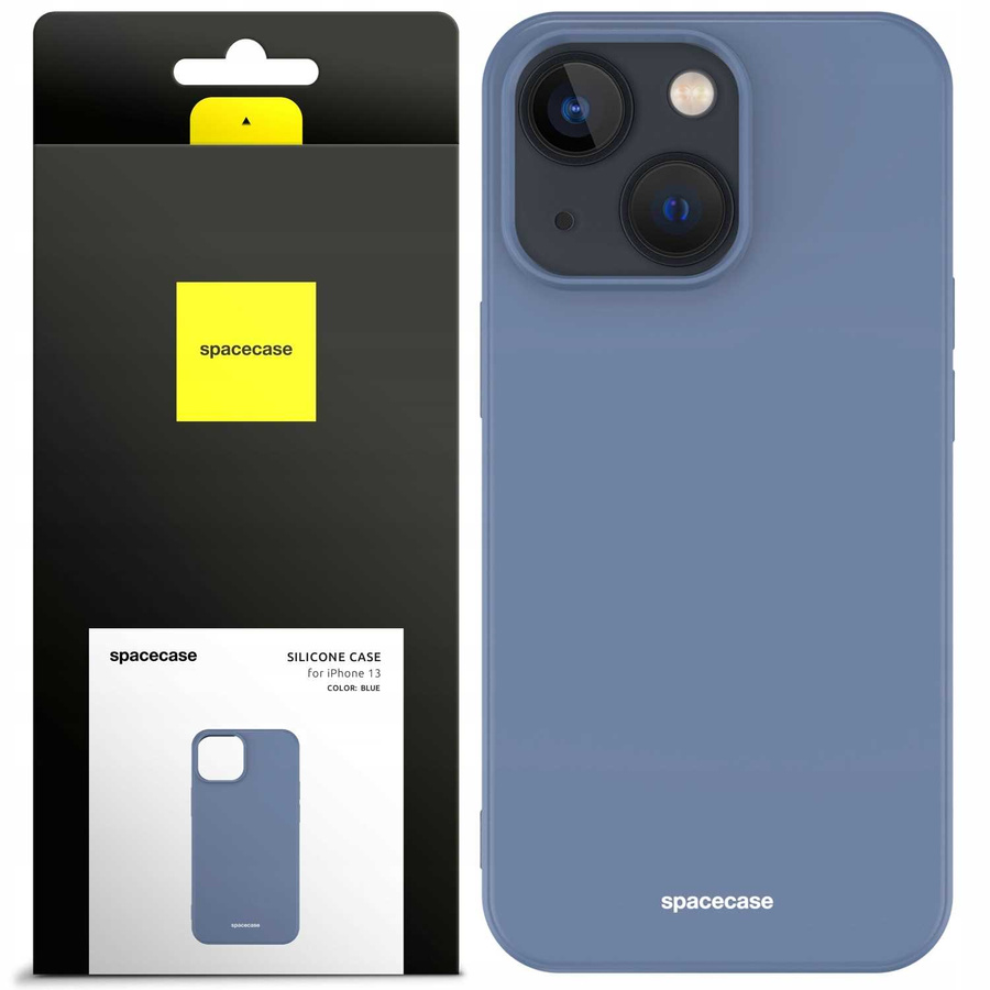 Spacecase silikoninis dėklas iPhone 13 mėlynas