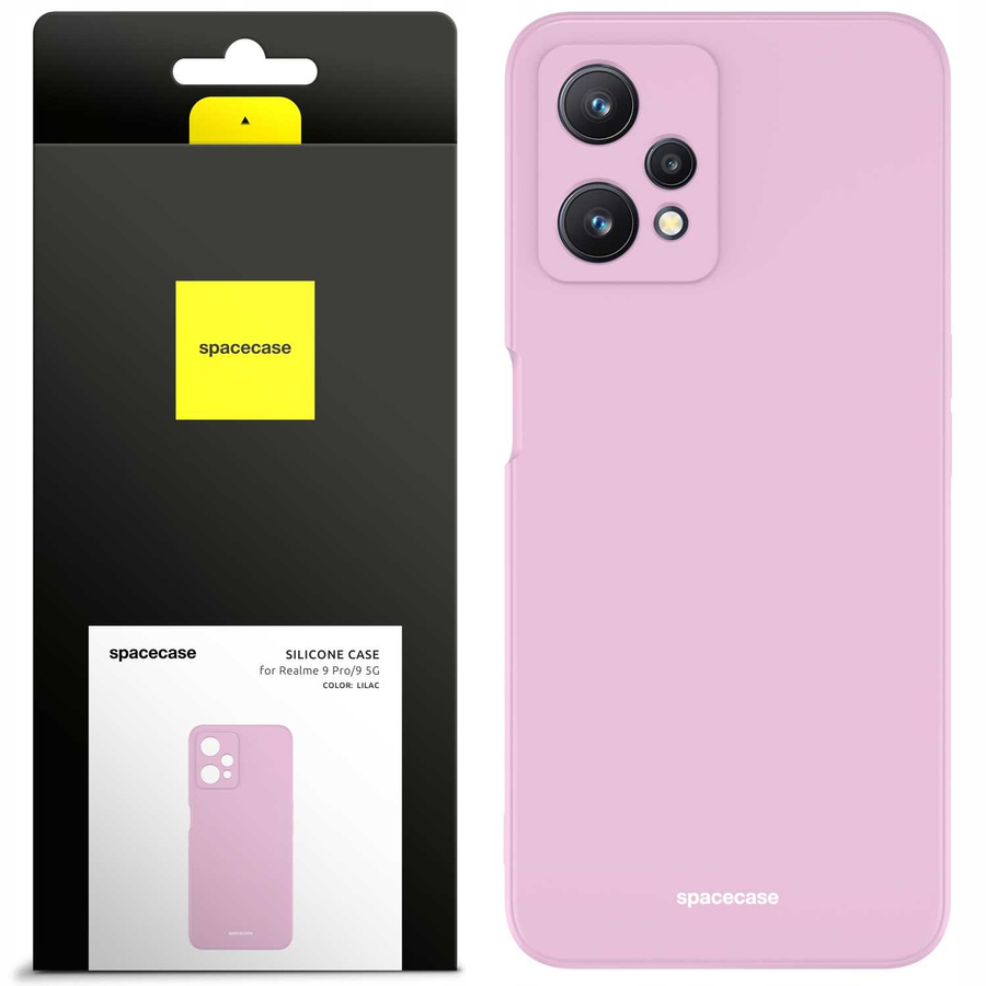 Spacecase silikoninis dėklas Realme 9 Pro/9 5G alyvinė