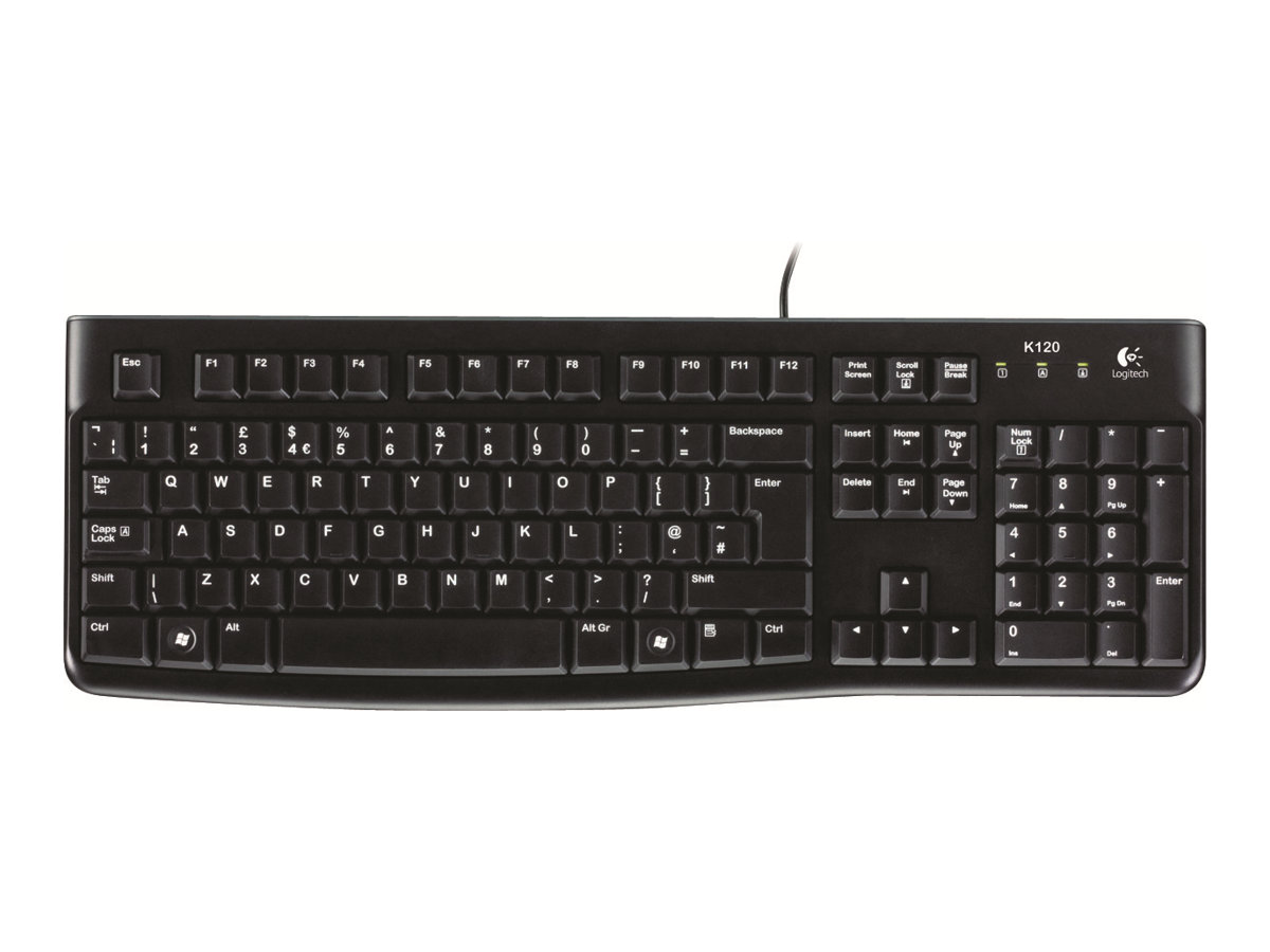 Logitech klaviatūra K120 verslui LT
