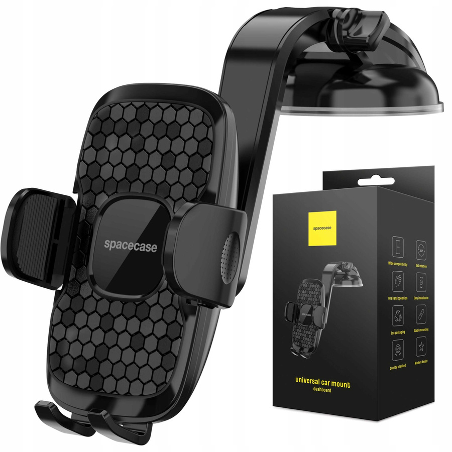 Spacecase Automobilinis laikiklis SC14 Ghost Dash juodas