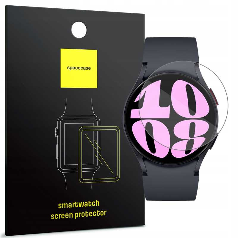 Spacecase Grūdintas stiklas SW Glass 2.5D Galaxy Watch 4 / 5 / 6 / 7 / FE 40 mm
