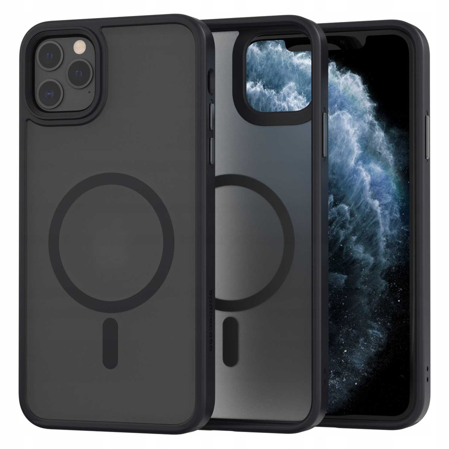 Spacecase Hibridinis magnetinis dėklas iPhone 11 Pro juodas