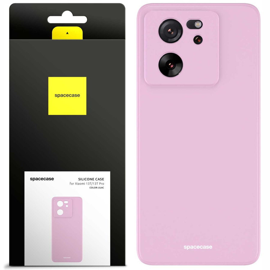Spacecase Silikoninis dėklas Xiaomi 13T / 13T Pro alyvinė