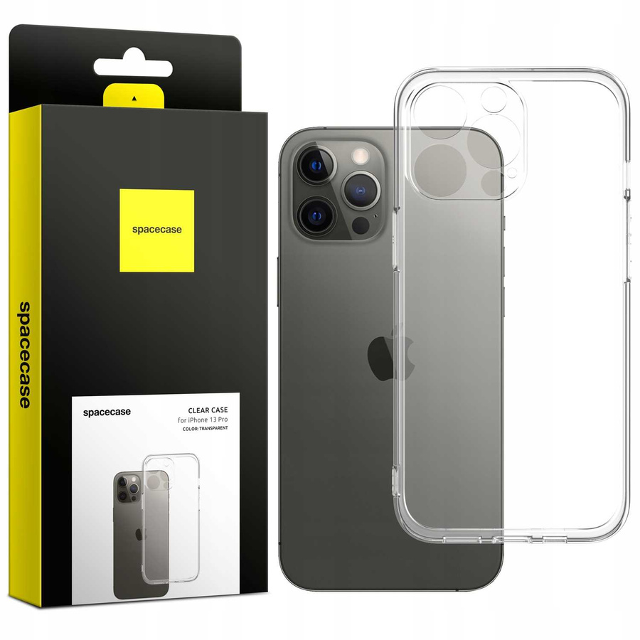 Spacecase Skaidrus dėklas iPhone 13 Pro