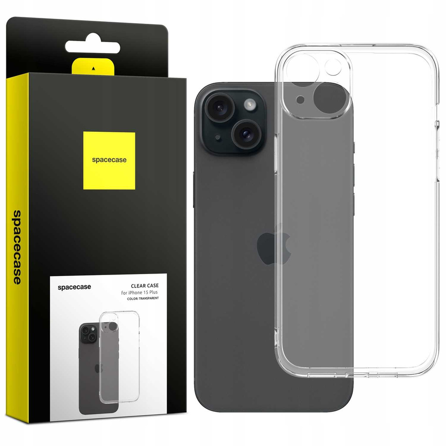 Spacecase Dėklas Clear Case iPhone 15 Plus