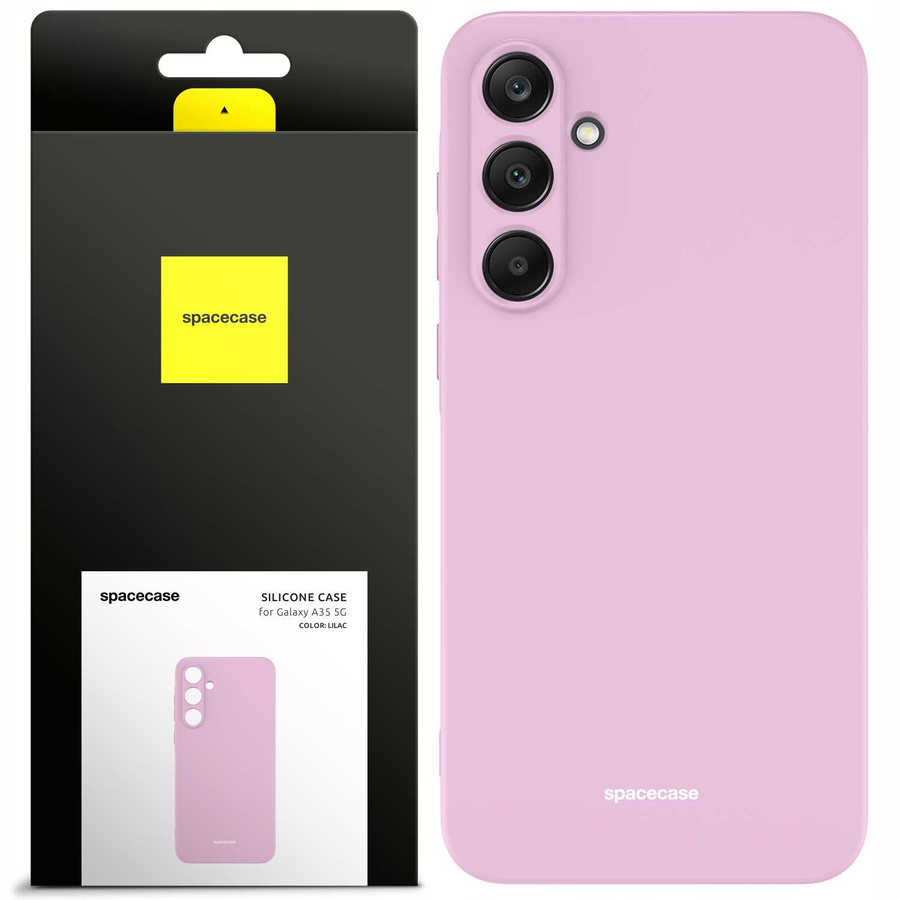 Spacecase Dėklas Silicone Case Galaxy A35 5G alyvinė
