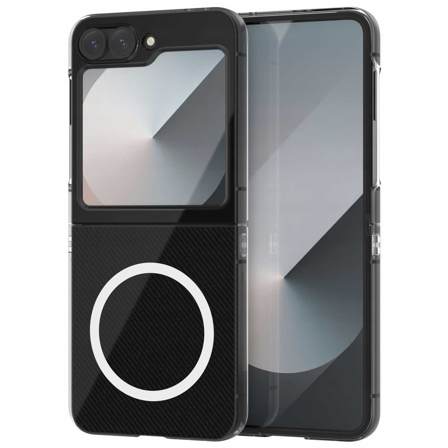 Spacecase Dėklas Crystal MagCase Galaxy Z Flip 6