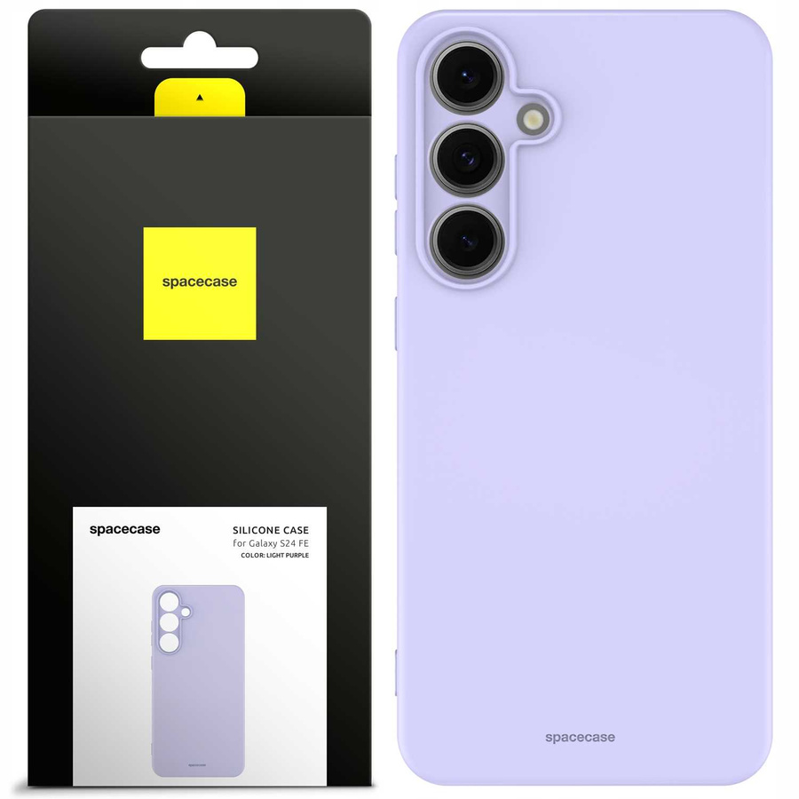 Spacecase Dėklas Silicone Case 2.0 Galaxy S24 FE violetinis