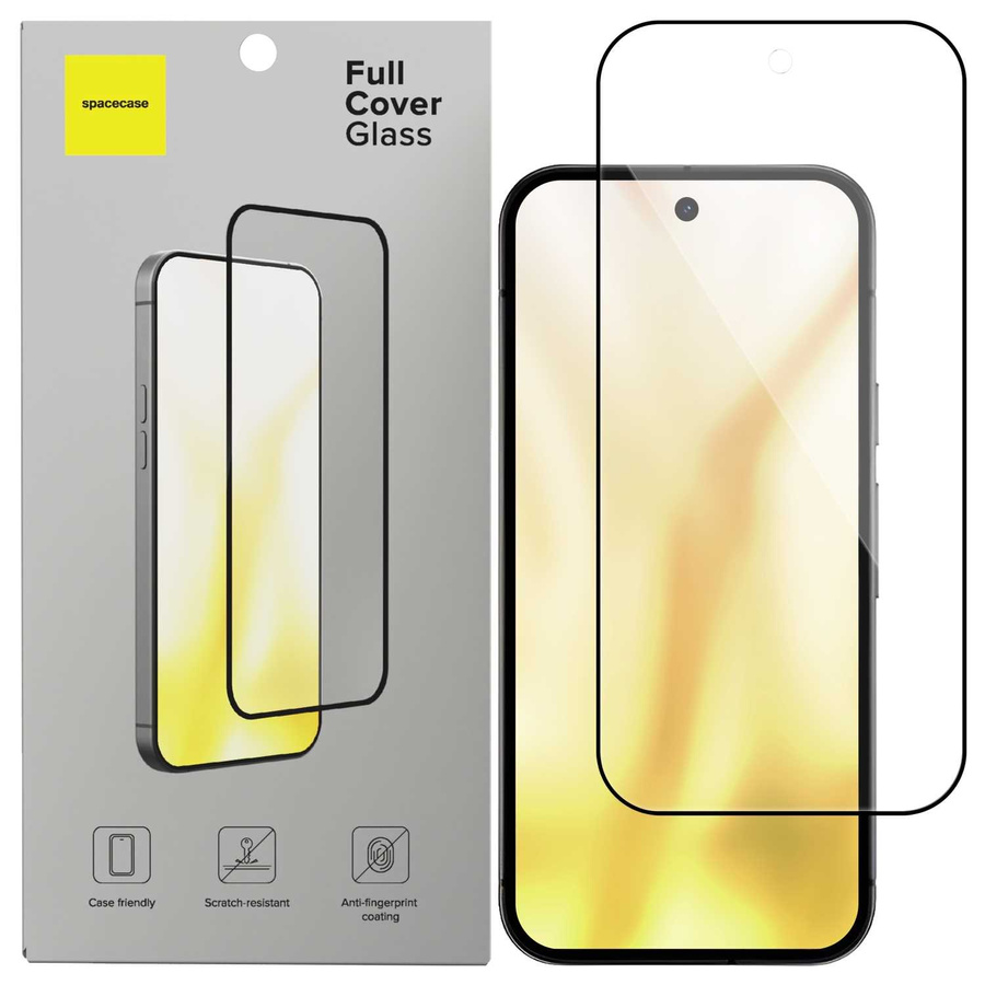 Spacecase Grūdintas stiklas Glass Full Cover Google Pixel 9A
