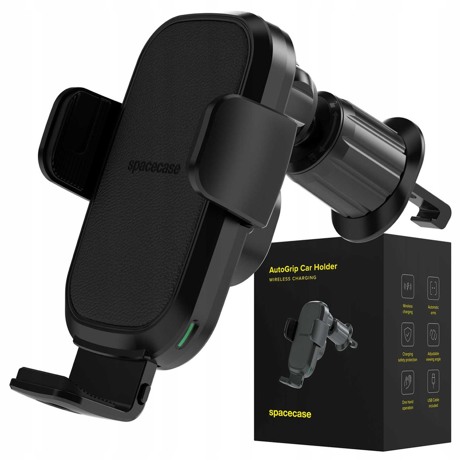 Spacecase Automobilinis laikiklis Car Holder Air Vent Wireless Charge WM8B