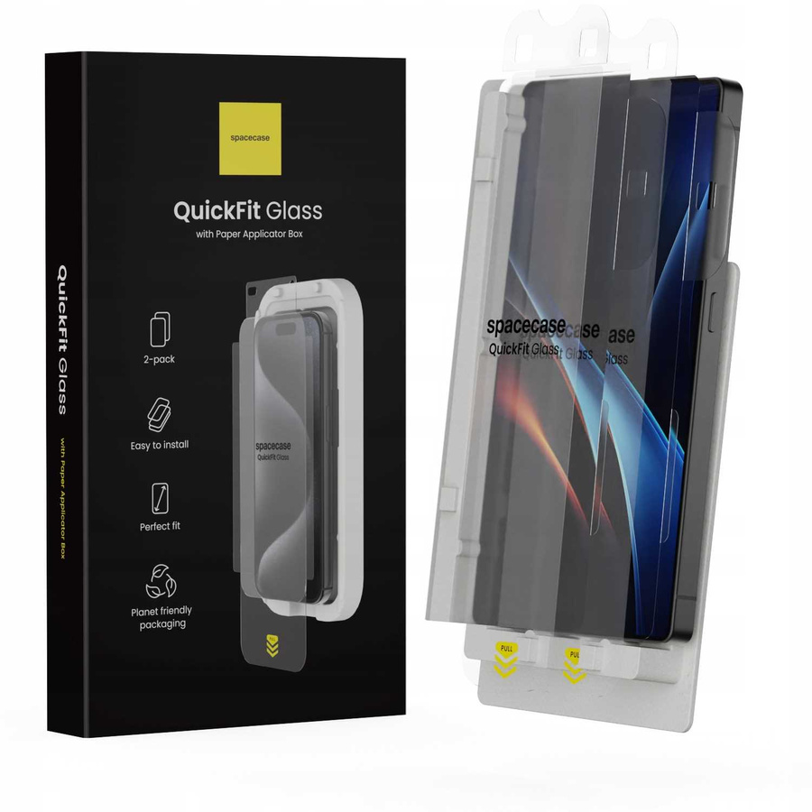 Spacecase Grūdintas stiklas QuickFit Glass Galaxy S25 Ultra