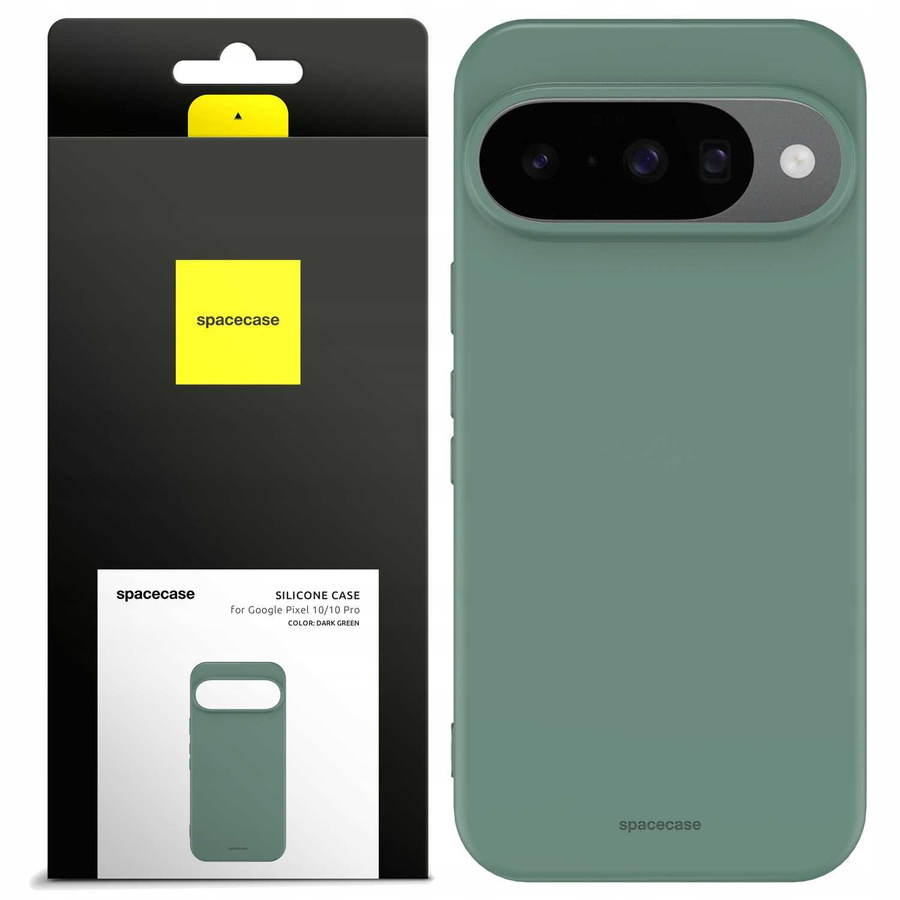 Spacecase Silikoninis dėklas 3.0 Google Pixel 10/10 Pro žalias