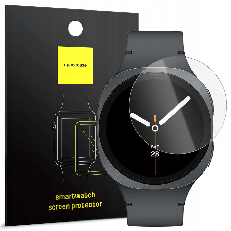 Spacecase Grūdintas stiklas SW Glass 2.5D Galaxy Watch 8 44mm