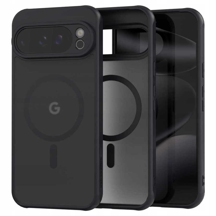 Spacecase Hybrid Mag dėklas Google Pixel 10 Pro XL juodas