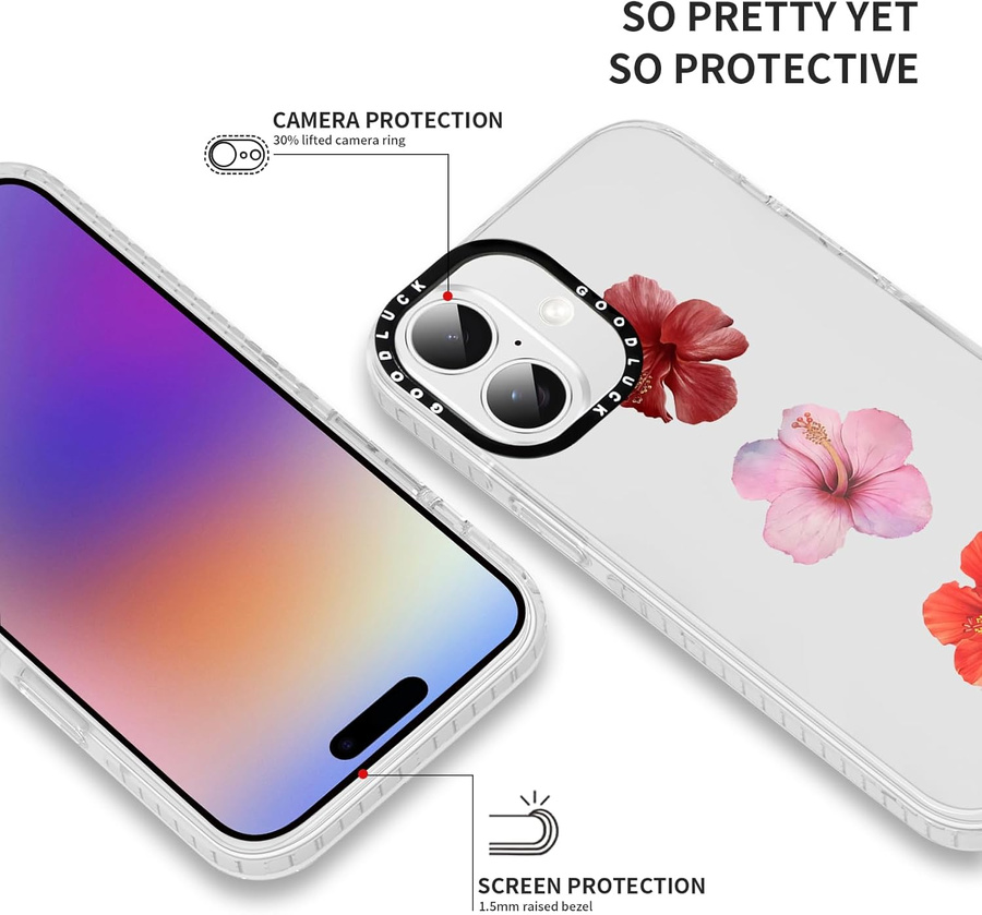 Saqmkil Iphone 17 dėklas Hibiscus 2