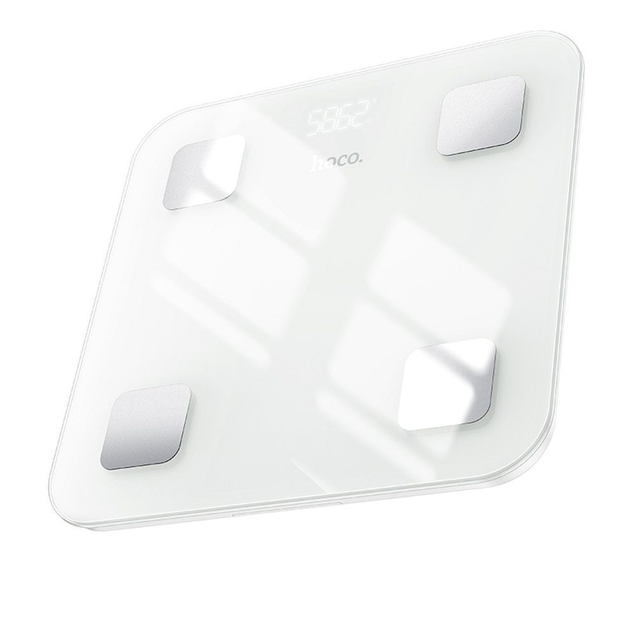 Vonios svarstyklės Hoco Bluetooth HI21 baltos
