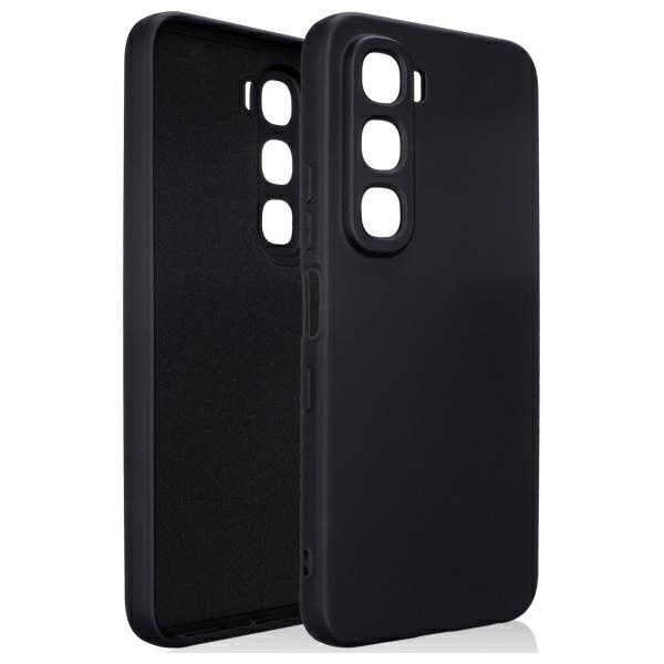 Beline silikoninis dėklas Infinix Hot 60 5G juodas