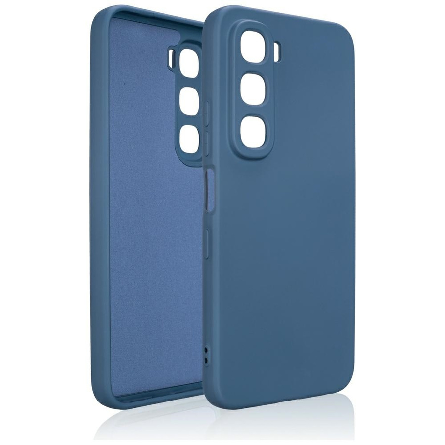 Beline silikoninis dėklas Infinix Hot 60 5G mėlynas