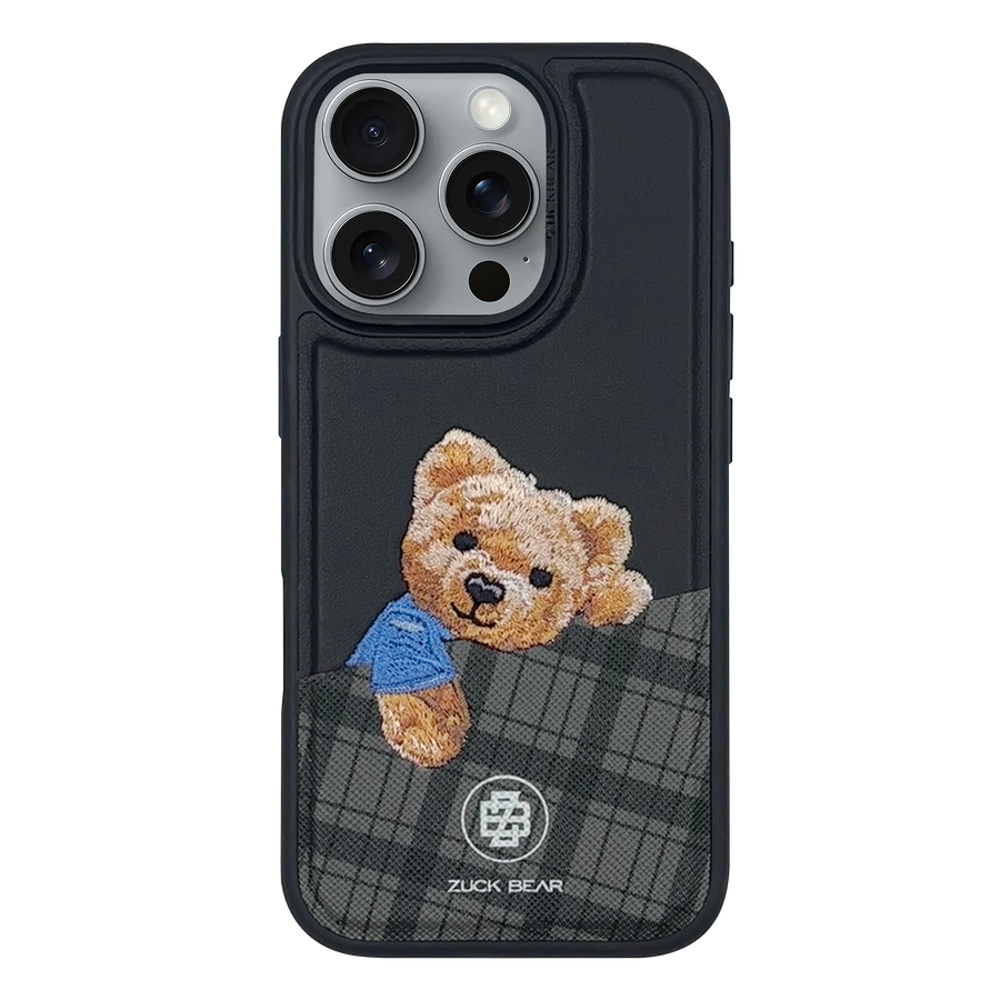 ZUCK BEAR DARREN IPHONE 16 JUODAS