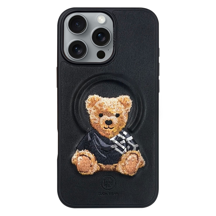 ZUCK BEAR EVERLEY IPHONE 16 PRO MAX JUODAS