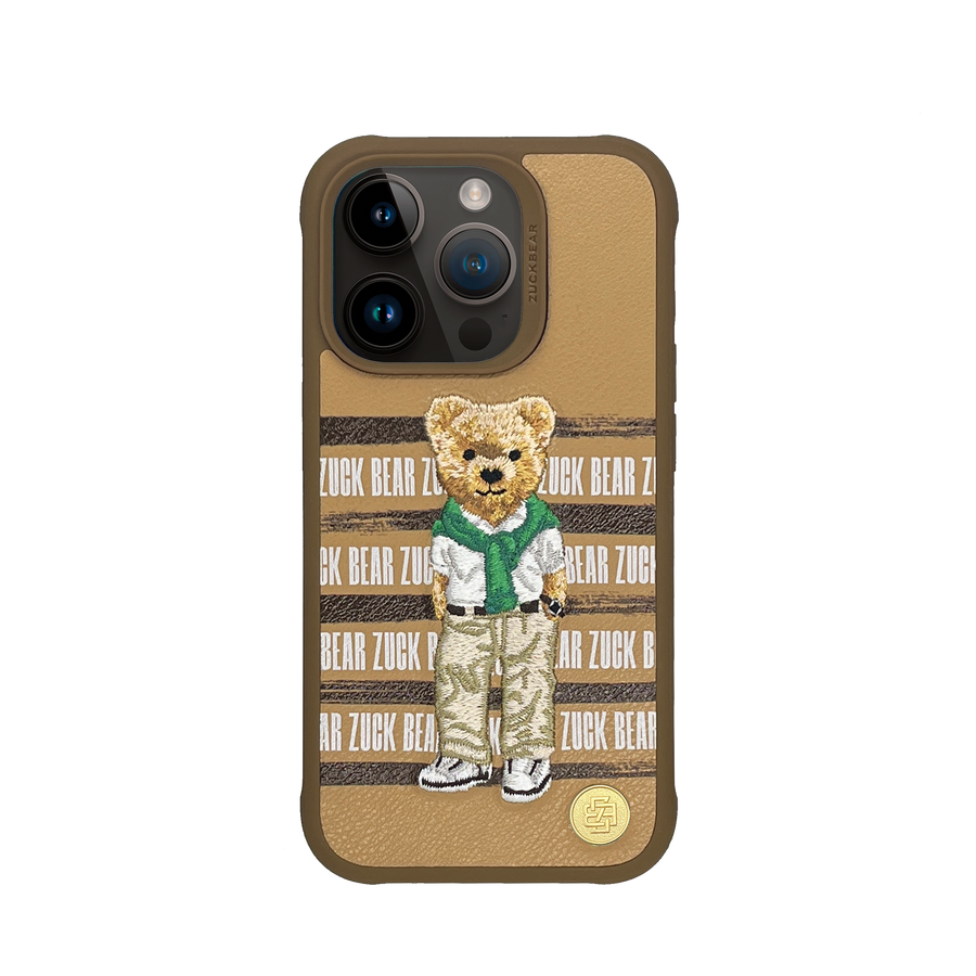 ZUCK BEAR SAN FRANCISCO FORTUNE IPHONE 15 PRO MAX GOLDEN STATE BEAR