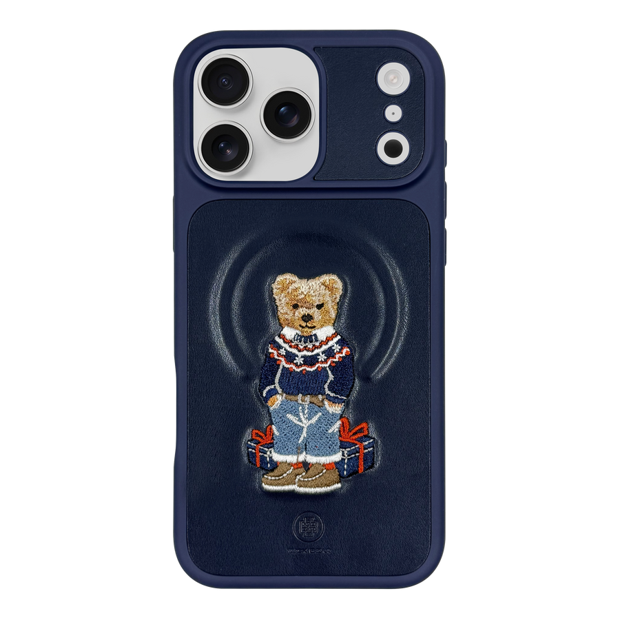 ZUCK BEAR ARISTO IPHONE 17 PRO MAX TAMSIAI MĖLYNAS