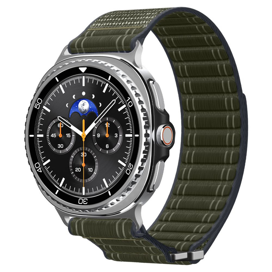 SPIGEN WBF1 dirželis SAMSUNG GALAXY WATCH 8 / CLASSIC (40 / 44 / 46 MM) žalias